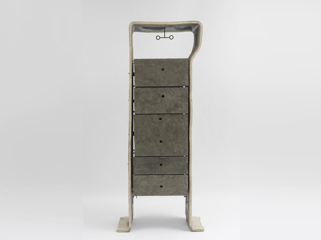 Pesce_Felt cabinet with drawer piece 2000x1500