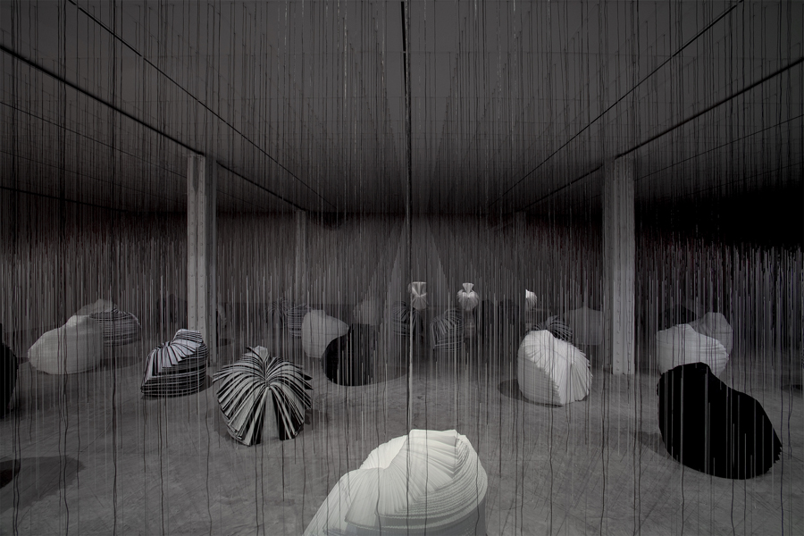 2009 exhibition nendo ghost install 2