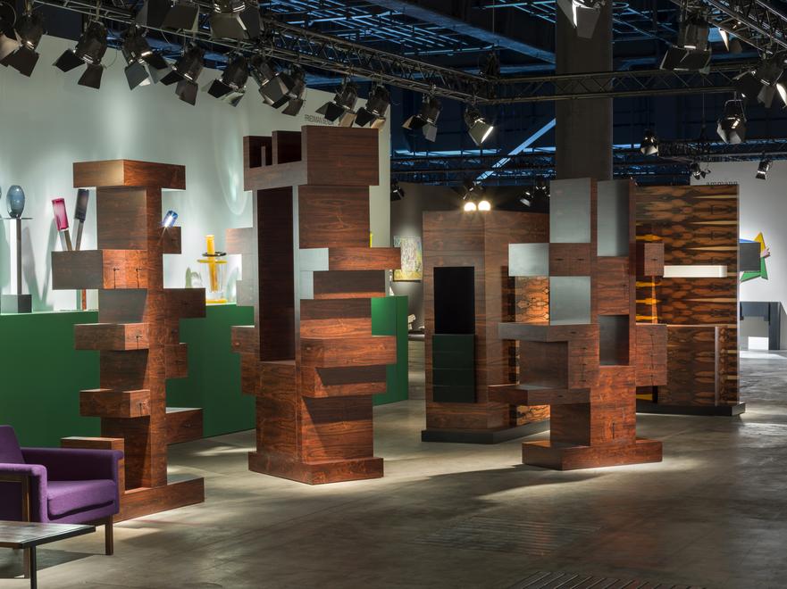 2017 exhibition fair sottsass DBM install 1