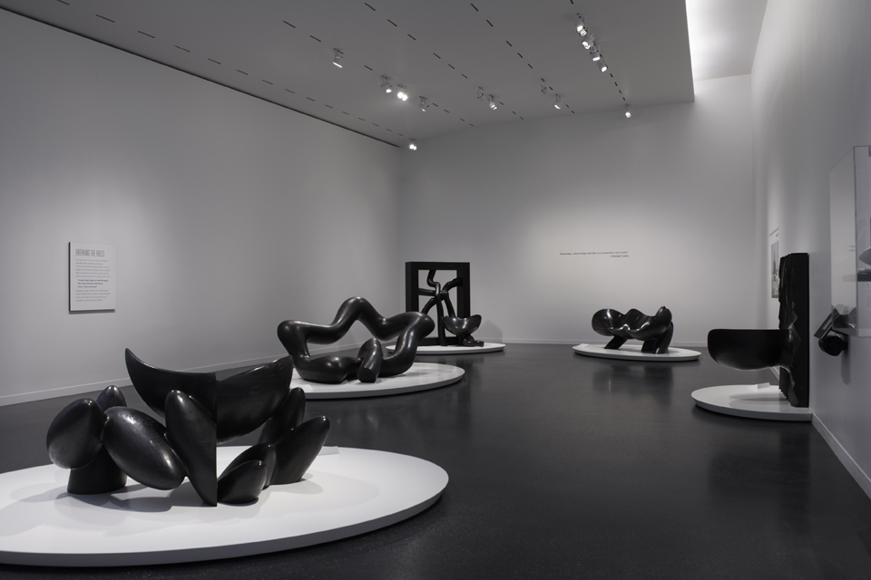 2018 exhibition castle shifting vocabularies install 2