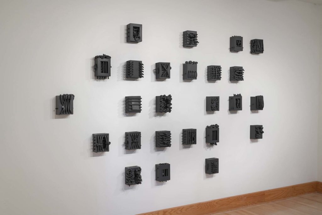 2022 exhibition paul briggs swarthmore list gallery install 8