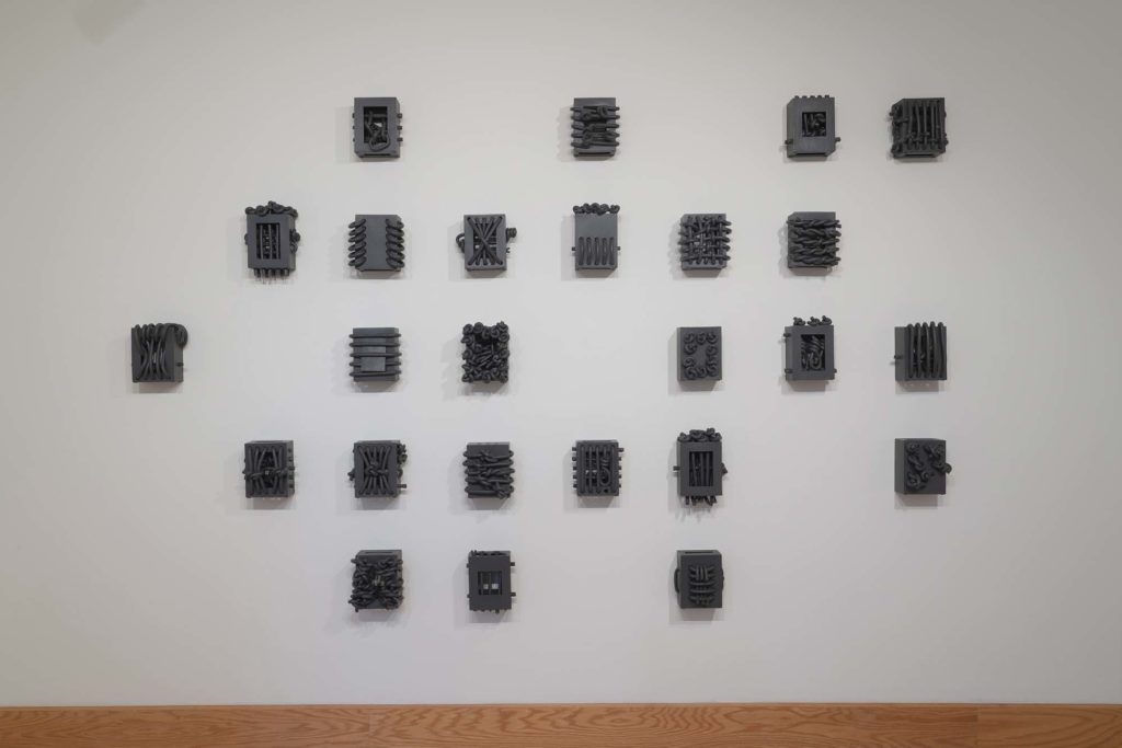 2022 exhibition paul briggs swarthmore list gallery install 9