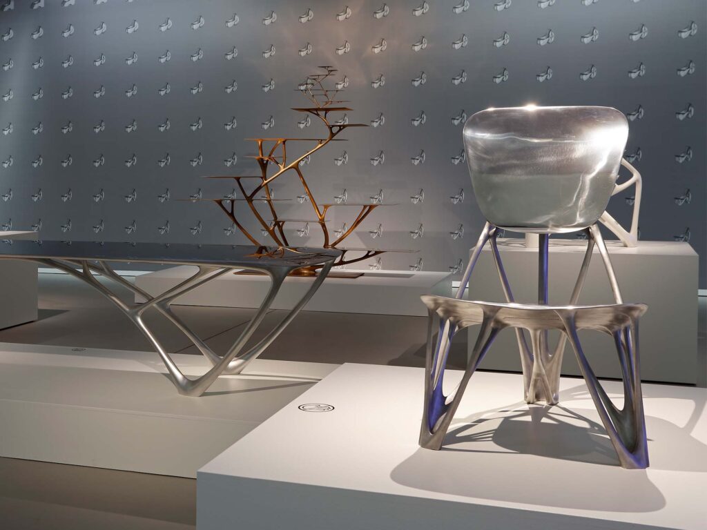 2015 exhibition laarman lab install bone chair