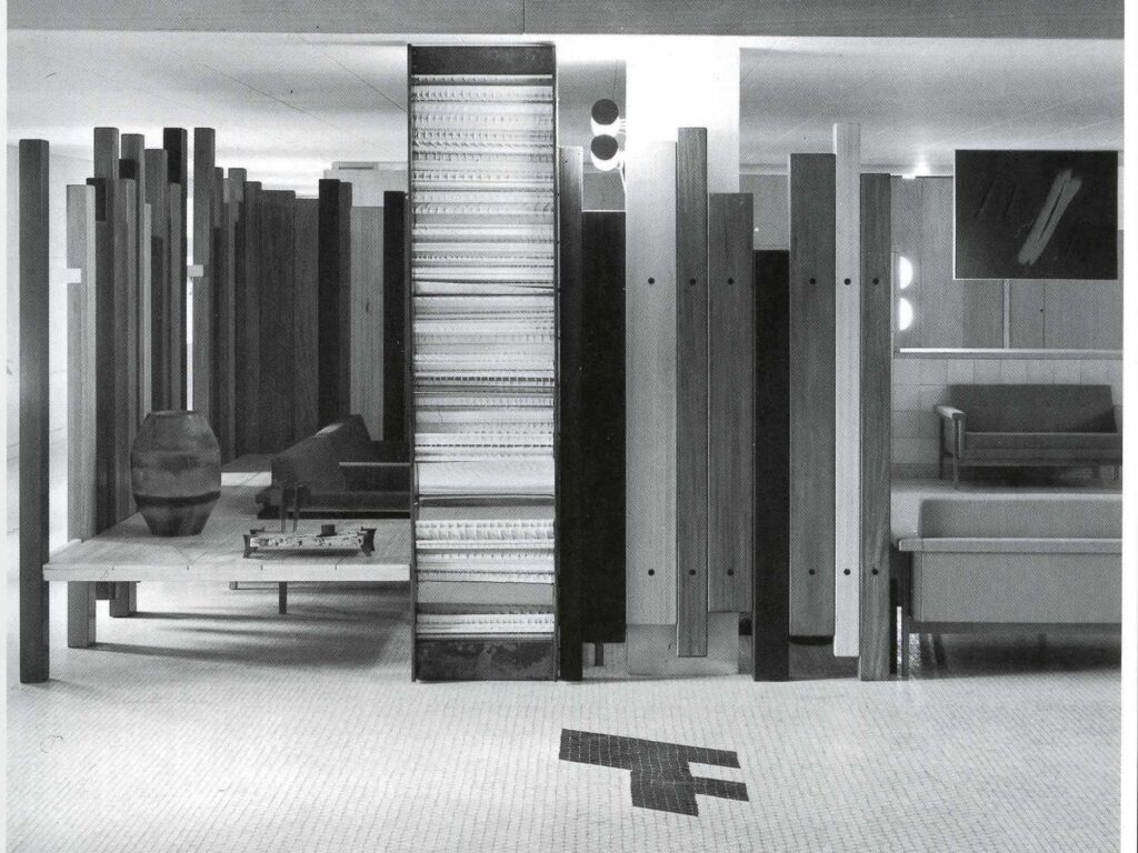 1960 exhibition sottsass XII Triennale Milan