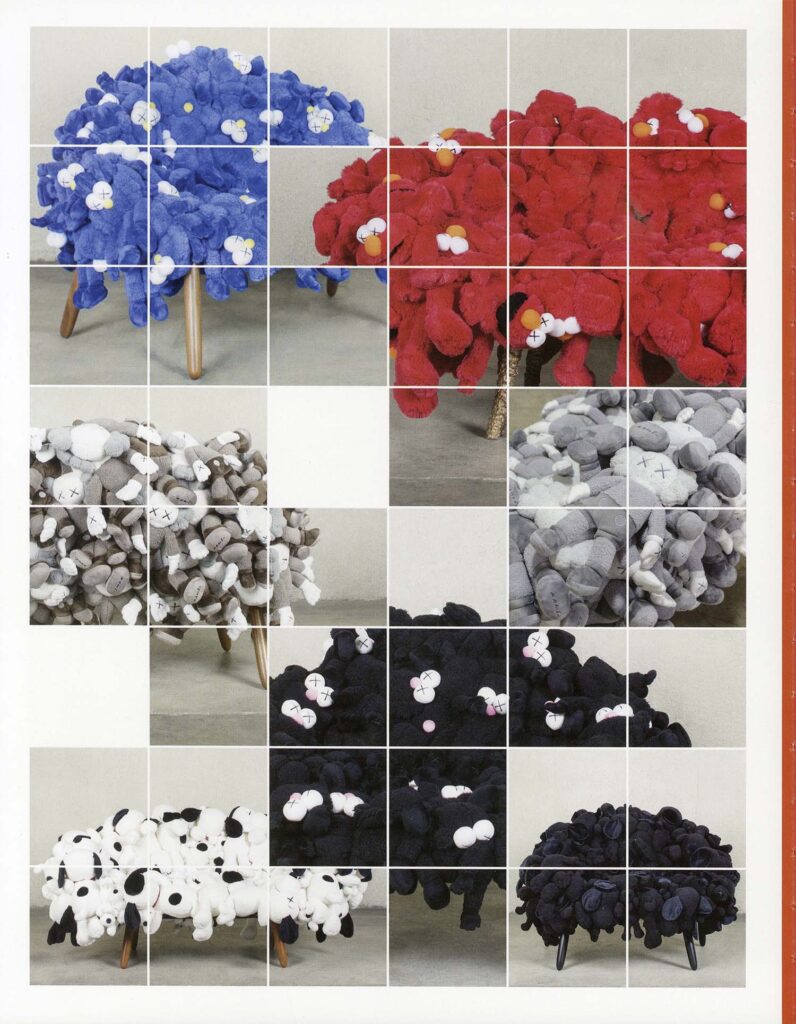 kaws campana_companion chair_literature brooklyn what party 2021