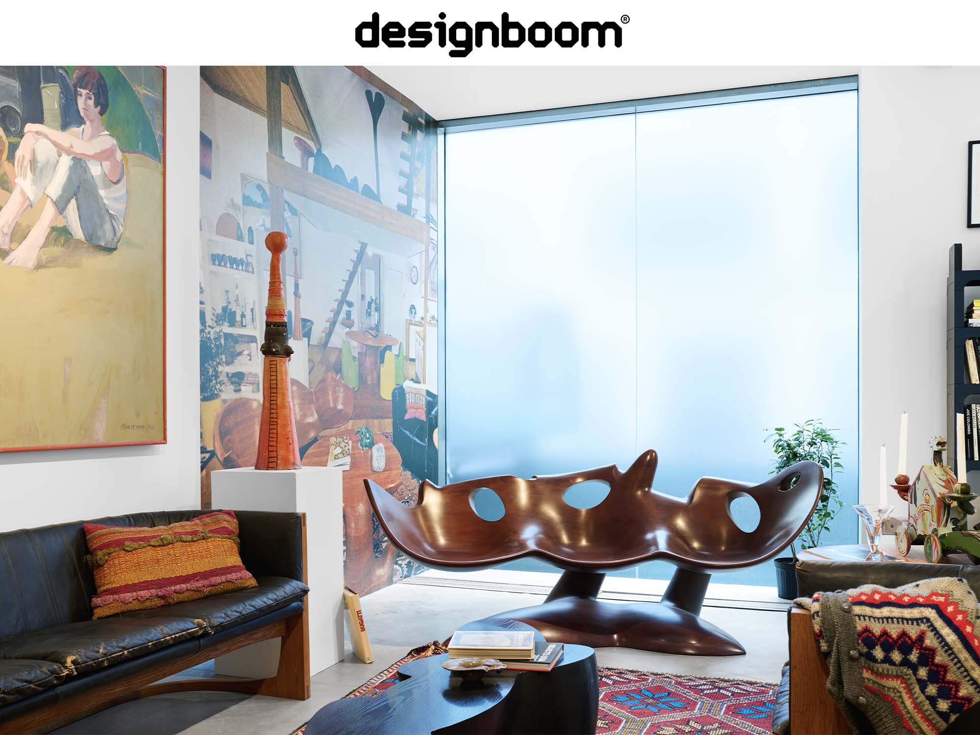 wendell castle’s family home returns through furniture and artifacts at friedman benda